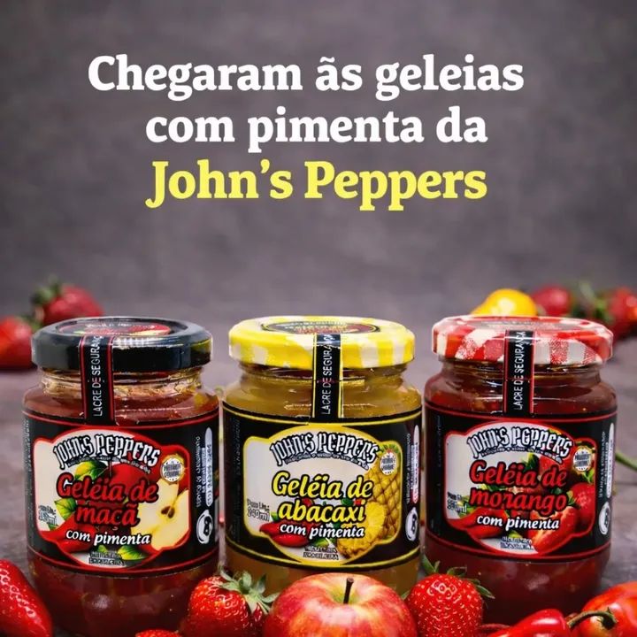 Geléia de pimenta artesanal premium produto orgânico vegano cruelty free