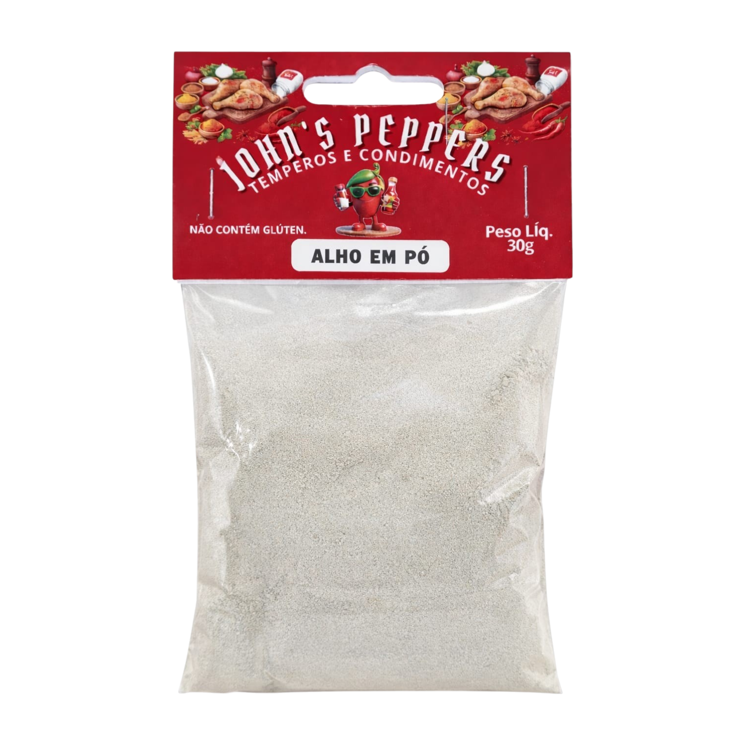 Alho em pó 30gr