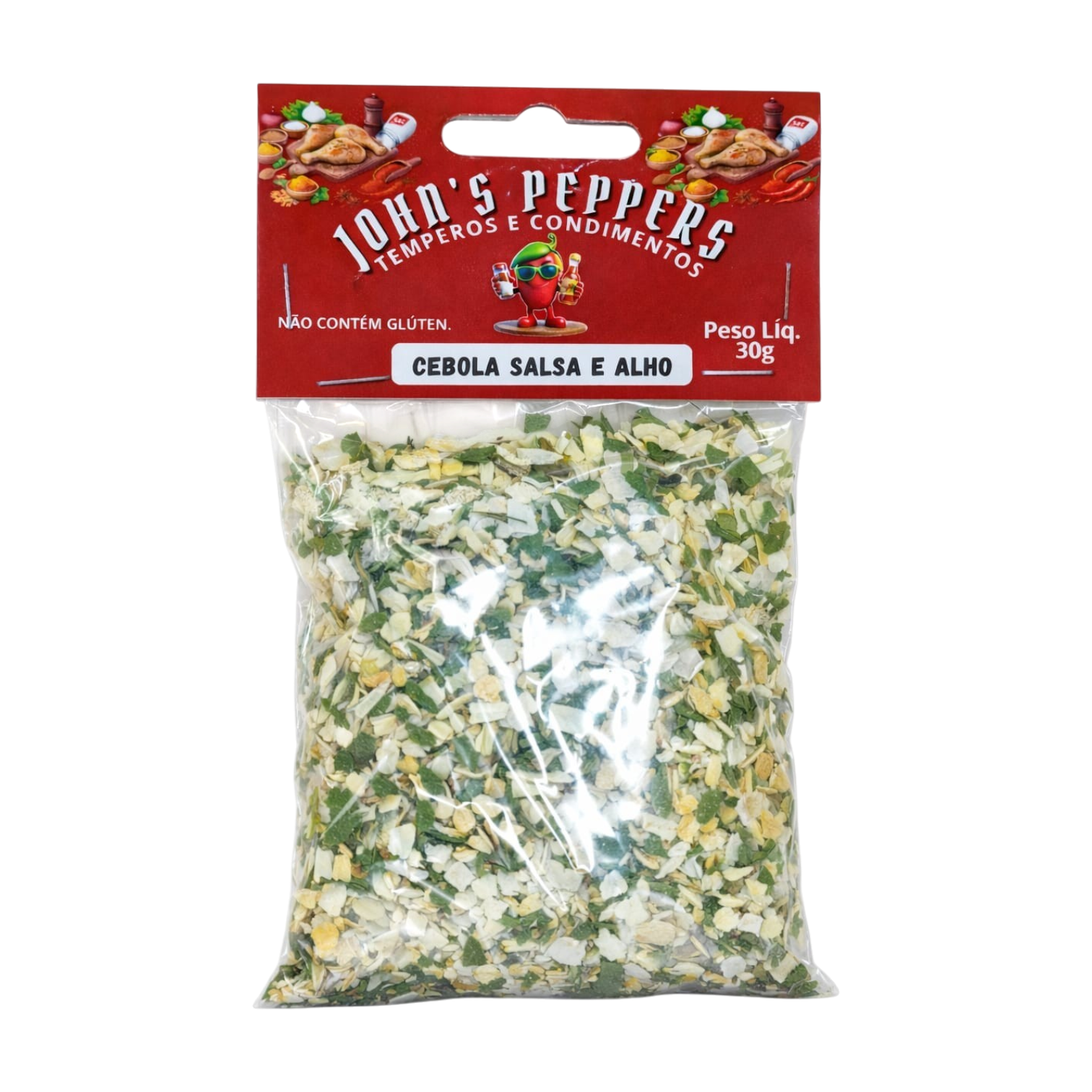 Cebola, salsa e alho 20gr