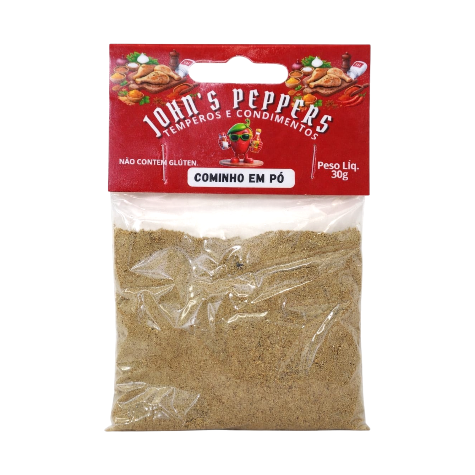 Cominho em pó 30gr